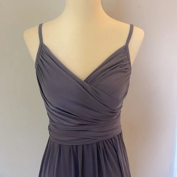 Jennifer Lopez Purple-Gray Maxi Dress - Picture 2 of 5